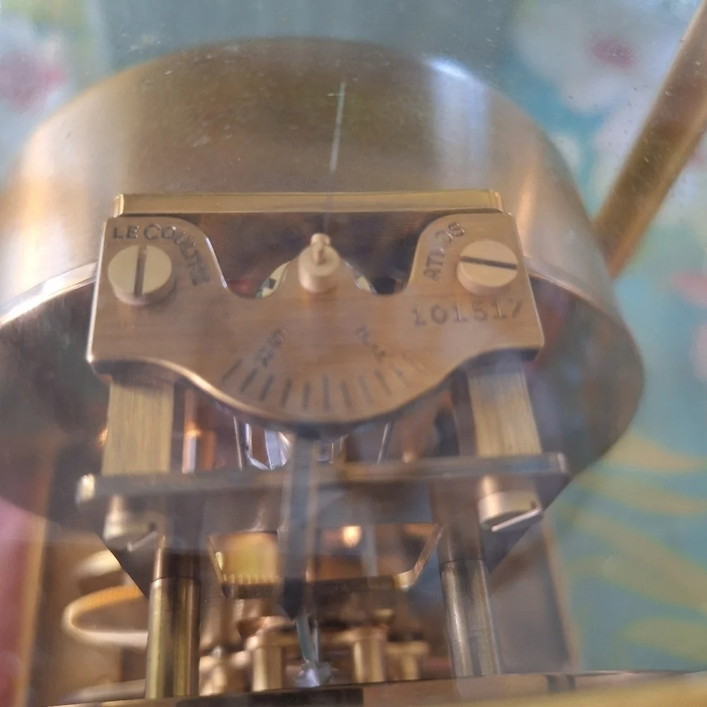 Atmos Clock Jaeger Lecoultre Gold 1958